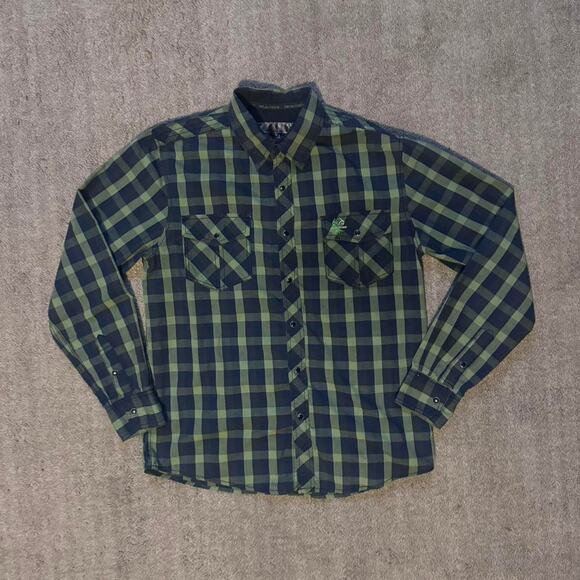 Realtree green and black plaid - Picture 1 of 5